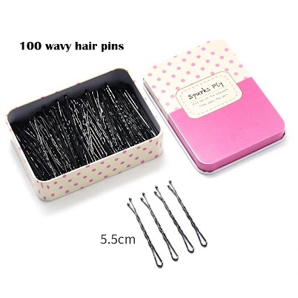 Hair pins (box of 100) - Wavy $2.48