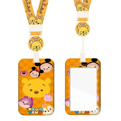 Card holder & lanyard - Pooh $2.20