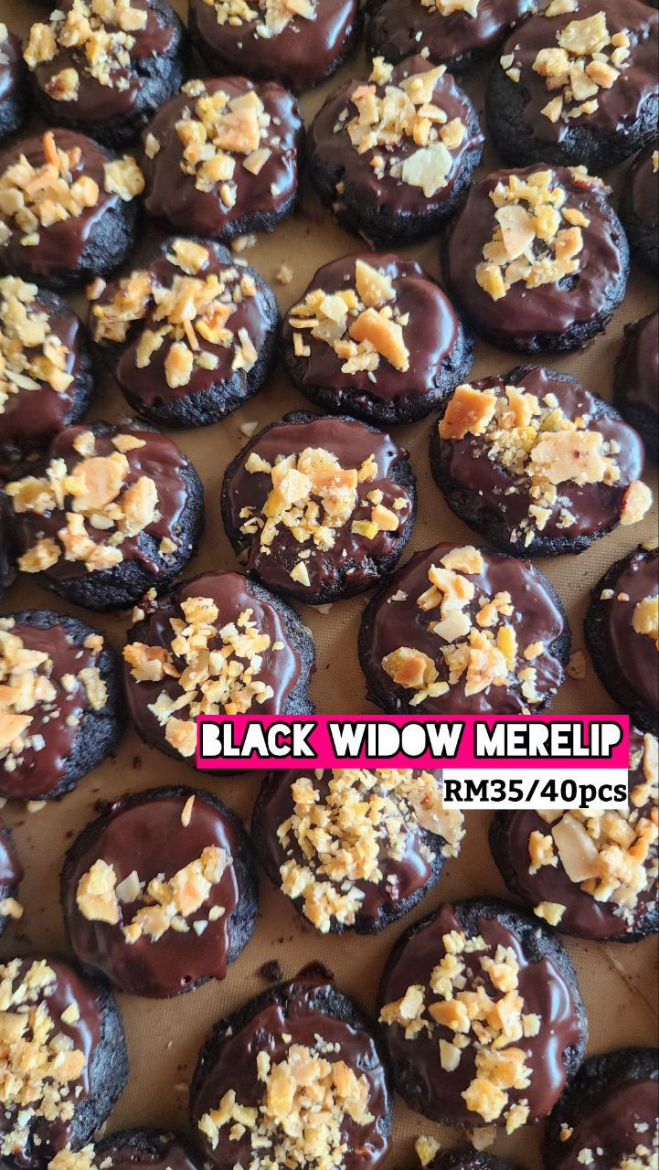 BLACK WIDOW MERELIP (40PCS) 🍪