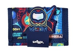 Smiggle Wallet - G37 Blue Astronaut (RSP $22.95-27.95) GB Price $14.97