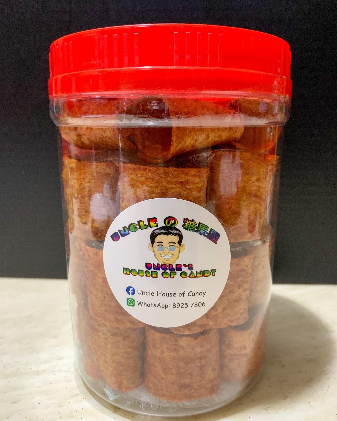 Spicy Cuttlefish Roll 辣鱿鱼卷  180g ***SOLD OUT***