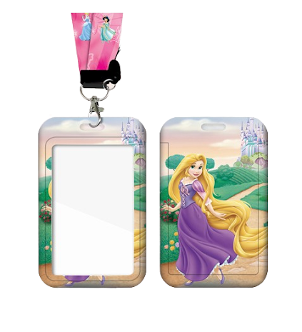 Card holder & lanyard - Rapunzel $2.20