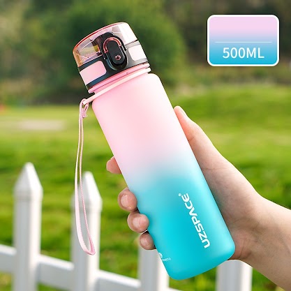 Sports Bottle - 500ml Pink/Green $16.80