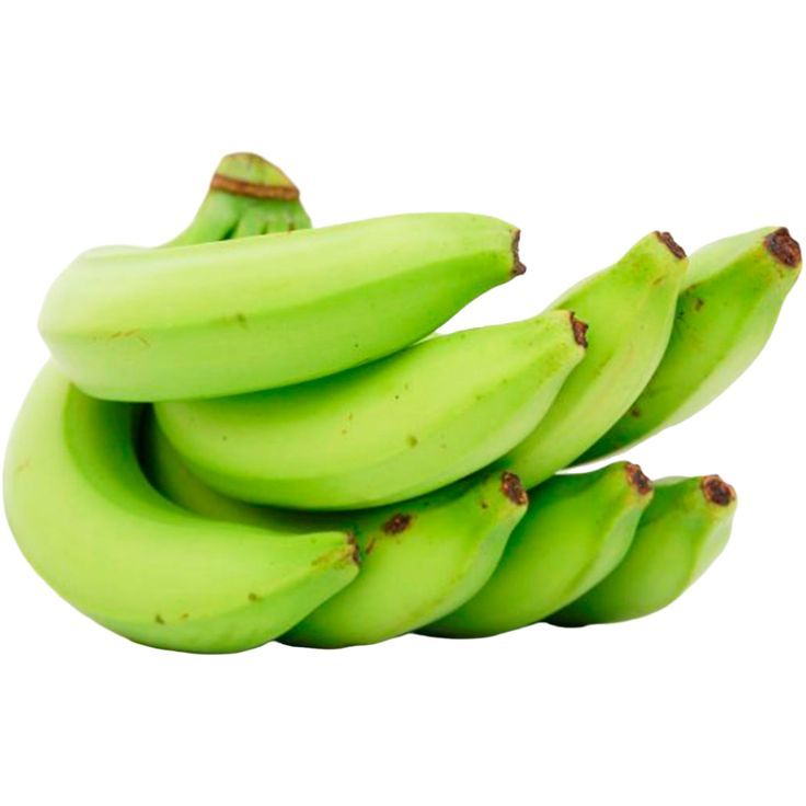 Banano Verde precio por unidad en manitas (Green bananas price per unit in bundle) 