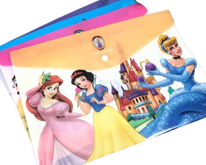 Button folders (Set of 4) - Princesses $4.20