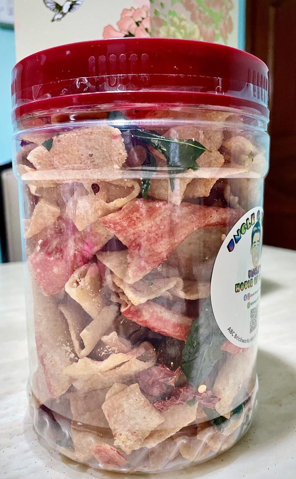 Dried Chilli Crab Sticks 辣椒干螃蟹肉 320g ***SOLD OUT***