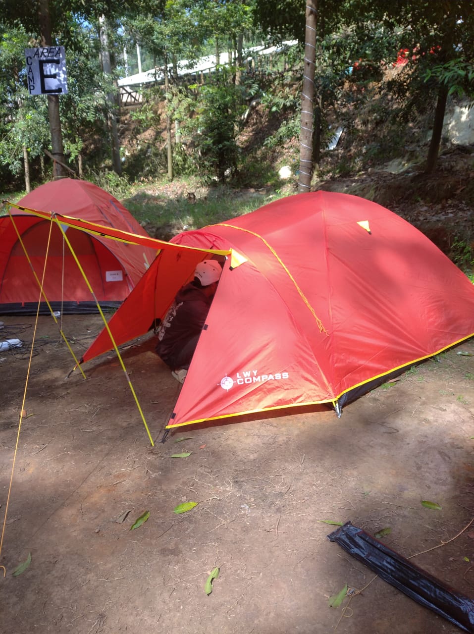 *Tenda Medium Kap 4 org seleting depan belakang + Kanopi