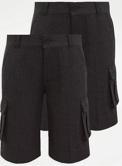 Boys Grey  School Shorts /trouser