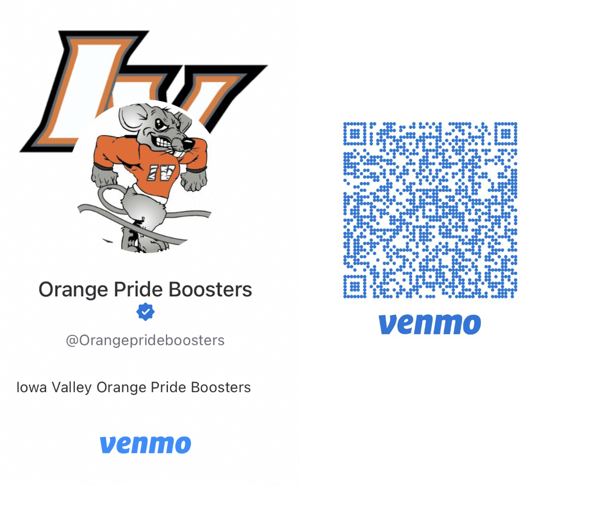 Orange Pride Boosters Venmo