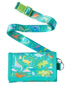 Smiggle Wallet - G3 Green Dino (RSP $22.95-27.95) GB Price $14.97