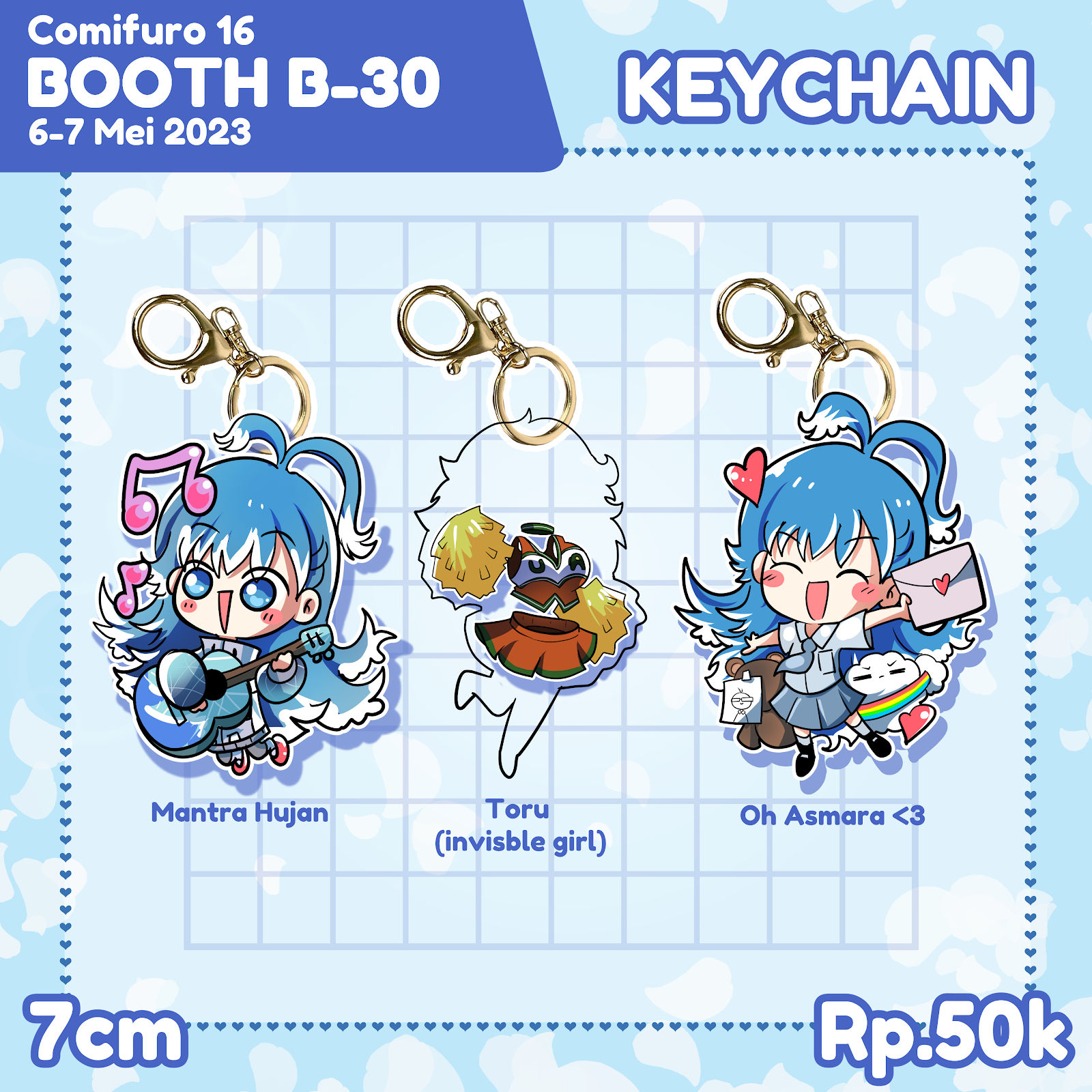 KEYCHAIN FANMERCH (2sides)