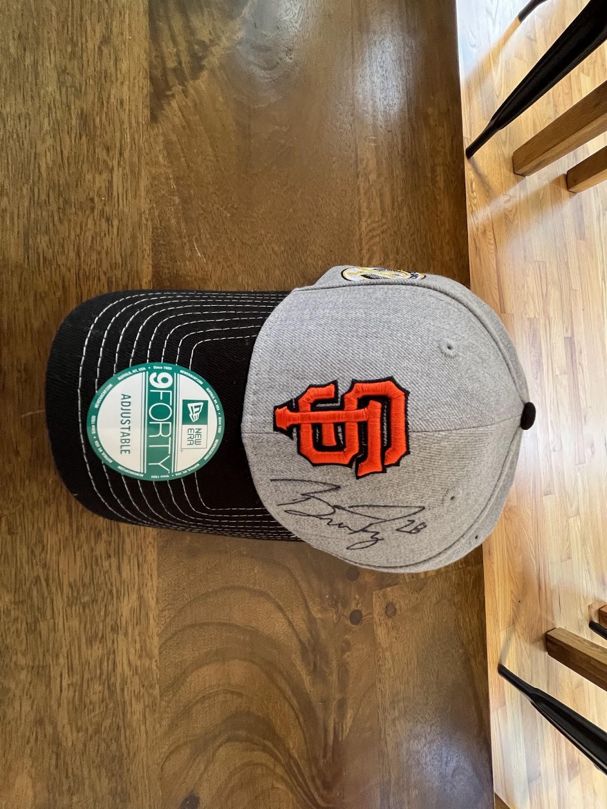 Buster Posey - signed cancer hat