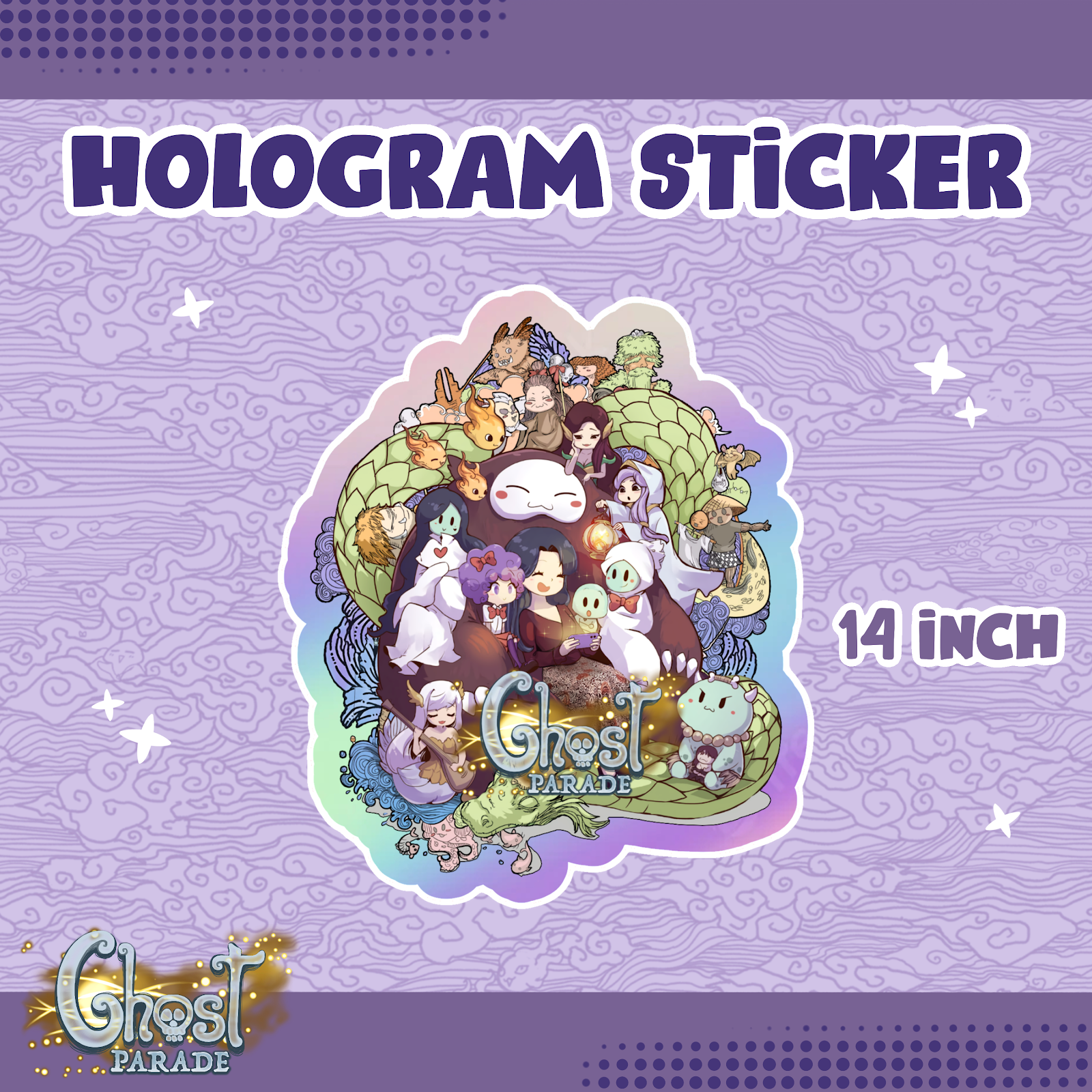 HOLO STICKER JAGAD LELEMBUT (1pcs)