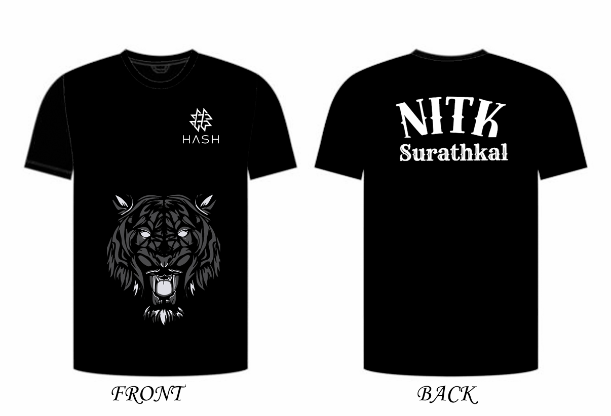 Design 1(HASH Tiger Casual T-Shirt)