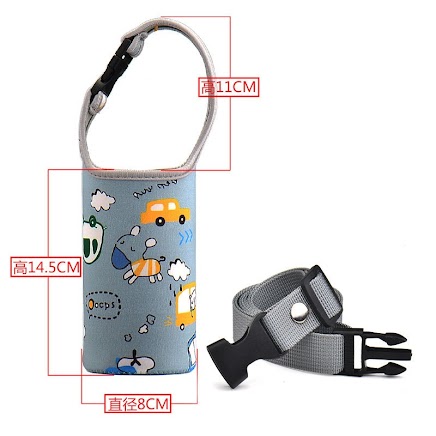 Water bottle Bag - Grey Cars (S) $3.68