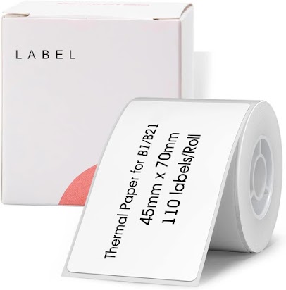 Niimbot label: White 45x70mm $5.99