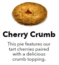 Cherry Crumb Pie