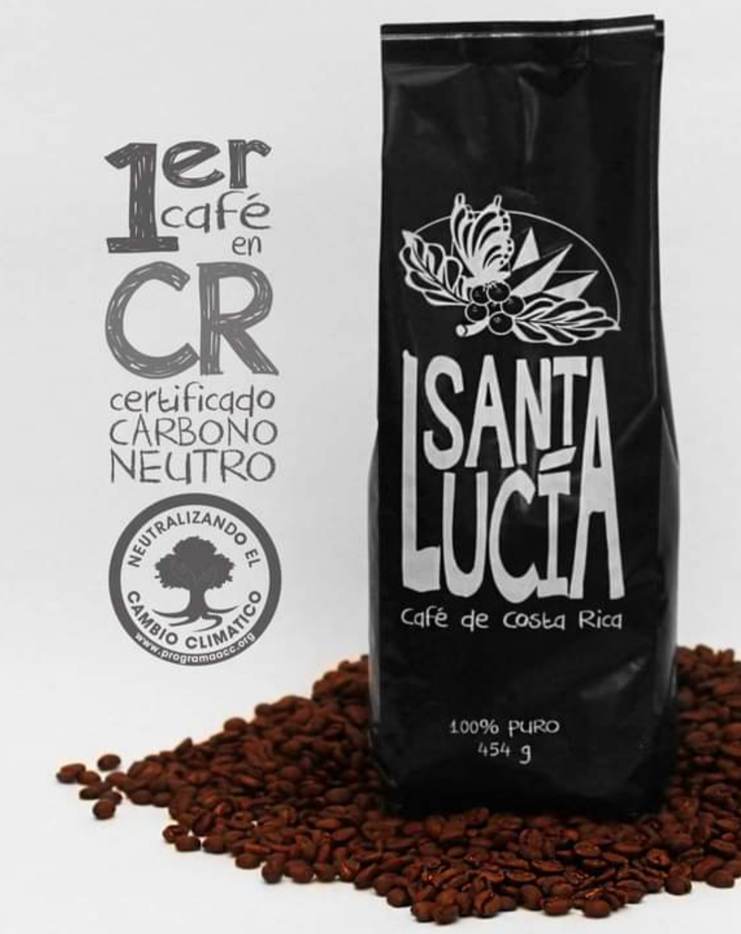 Cafe en Grano Orgánico 454g (Organic Whole Grain Coffe)