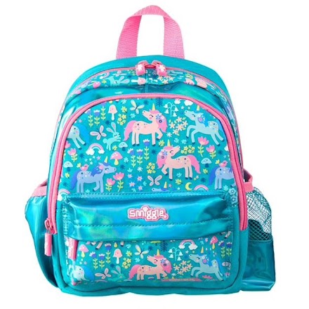 Smiggle Toddler Bag - C1 Aqua Unicorn (RSP $44.95-54.95) GB Price $26.97