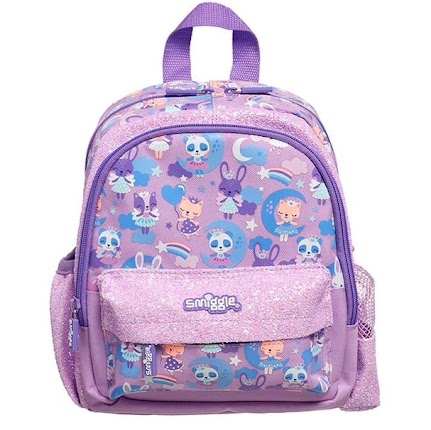 Smiggle Toddler Bag - C11 Purple Panda (RSP $44.95-54.95) GB Price $26.97