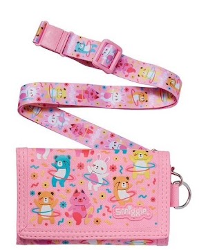 Smiggle Wallet - G15 Pink Hula hoopers (RSP $22.95-27.95) GB Price $14.97