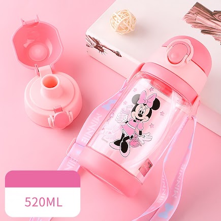 Dual caps water bottle - Minnie $11.90