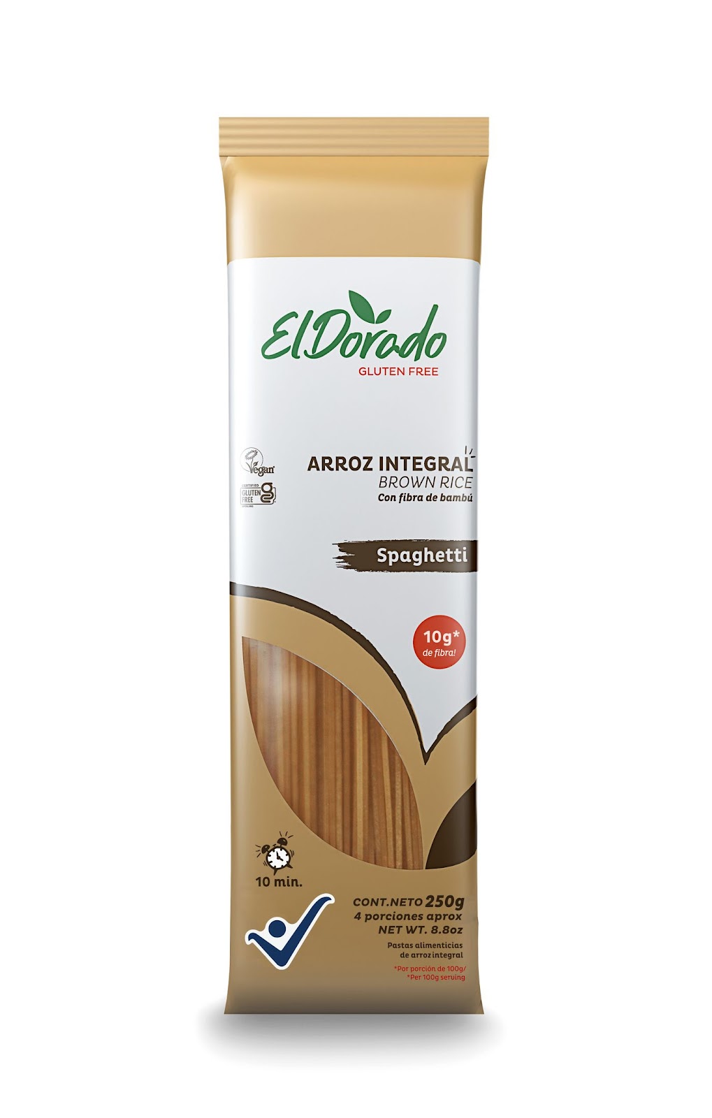 Spaguetti Arroz integral Bambú 250g (Spaguetti Brown rice Bamboo)