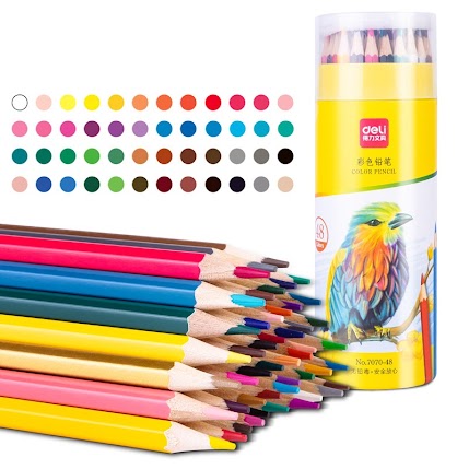 Colour pencils - 48-colours $8.00