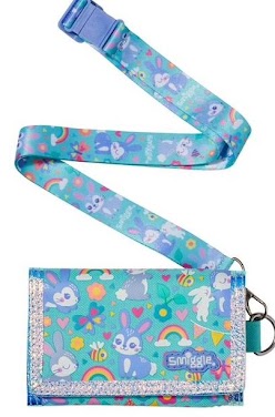 Smiggle Wallet - G13 Green Bunny (RSP $22.95-27.95) GB Price $14.97