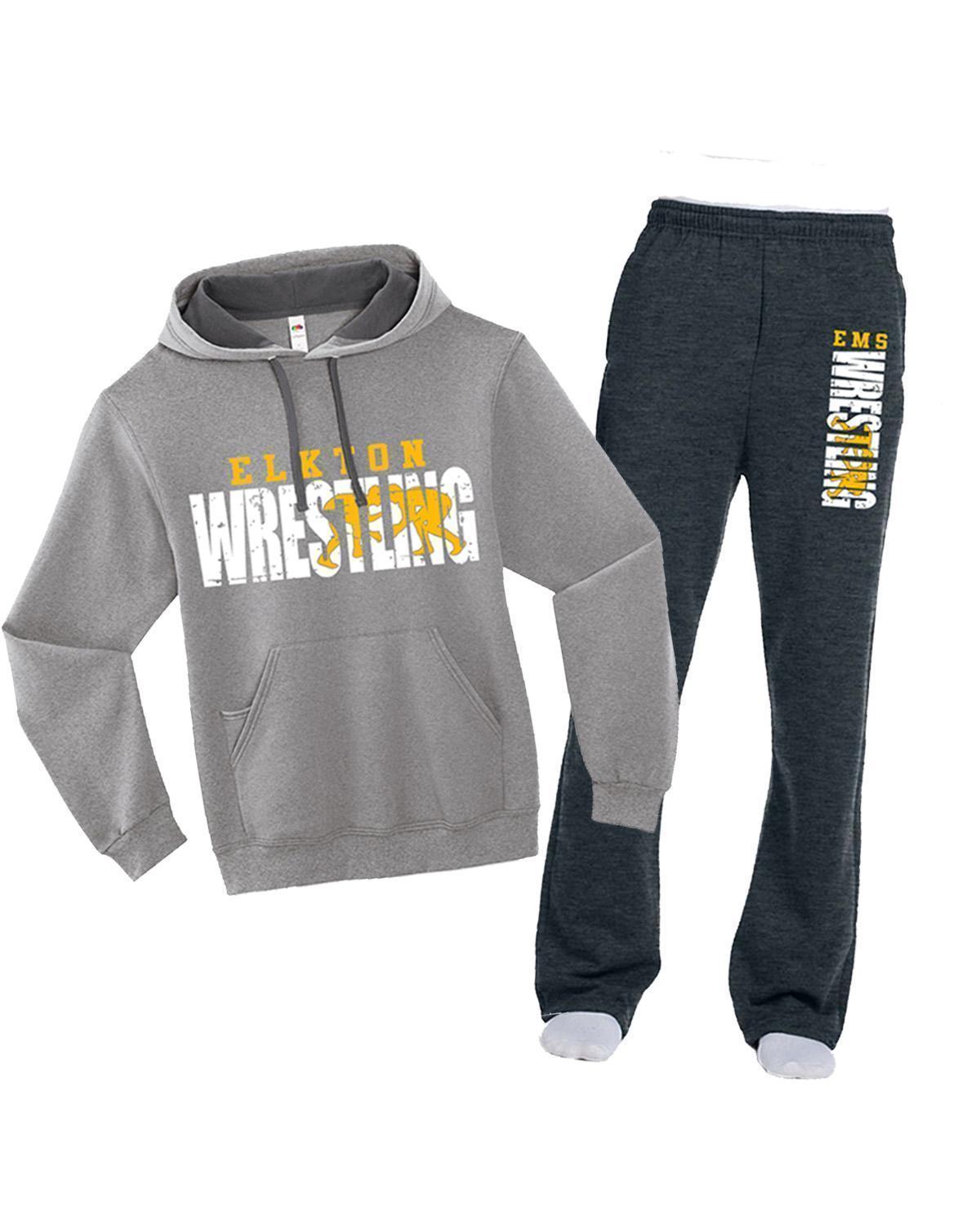 Adult size - Sweatpants/Grey Hoodie Combo  ($60/bundle - MUST PURCHASE BOTH FOR DISCOUNT) 