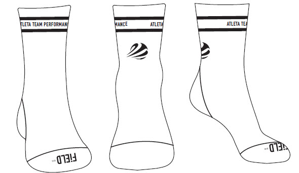 Mid cut multisport socks 11,50€ per stuk