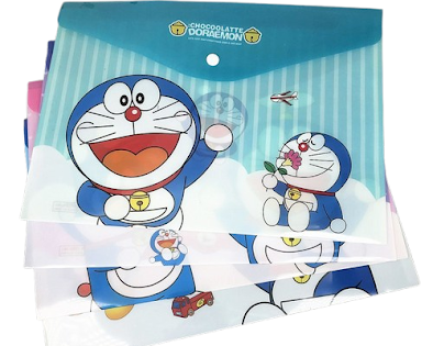 Button folders (Set of 4) - Doraemon $4.20