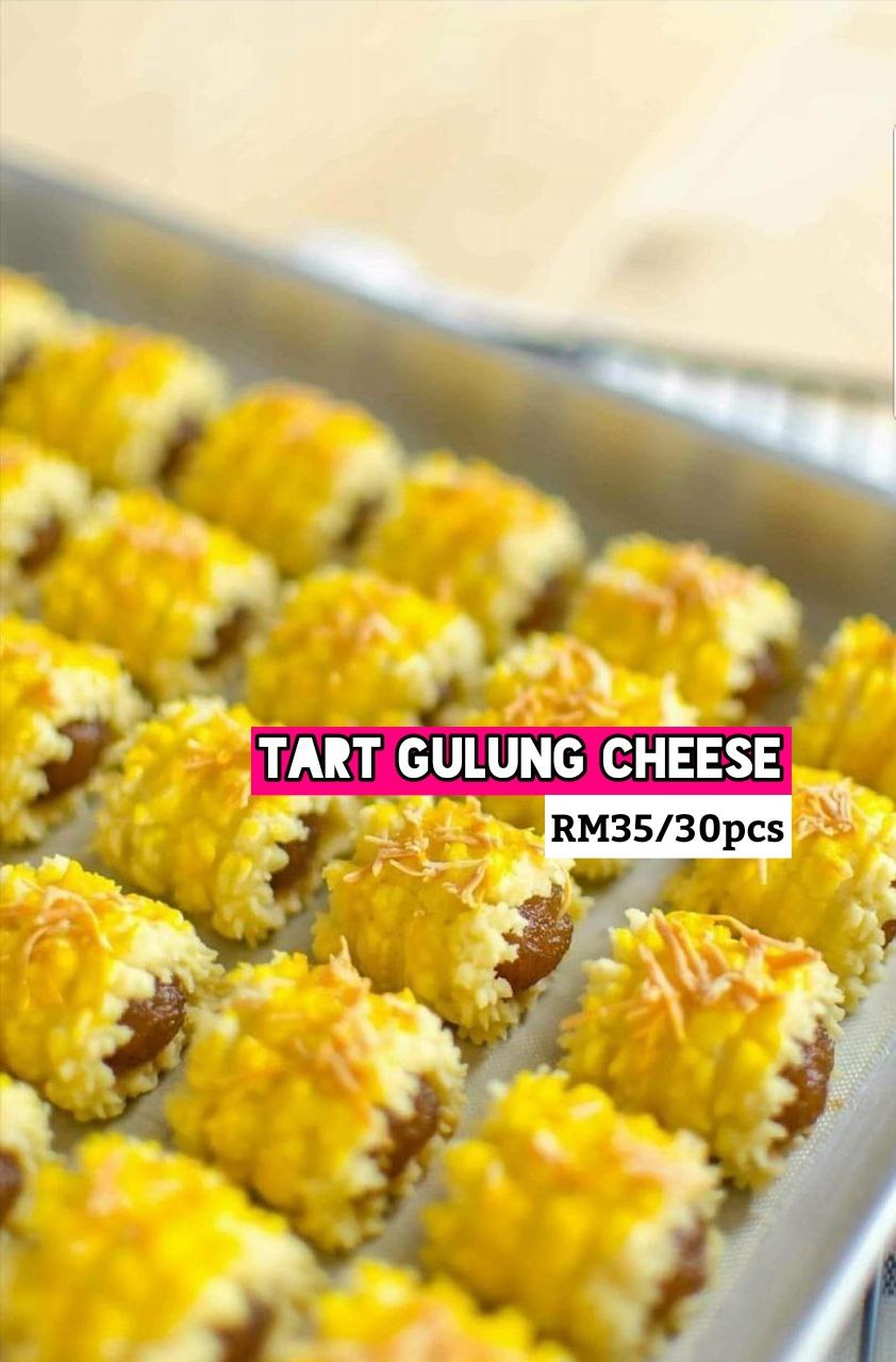 TART GULUNG CHEESE (30PCS) 🍪