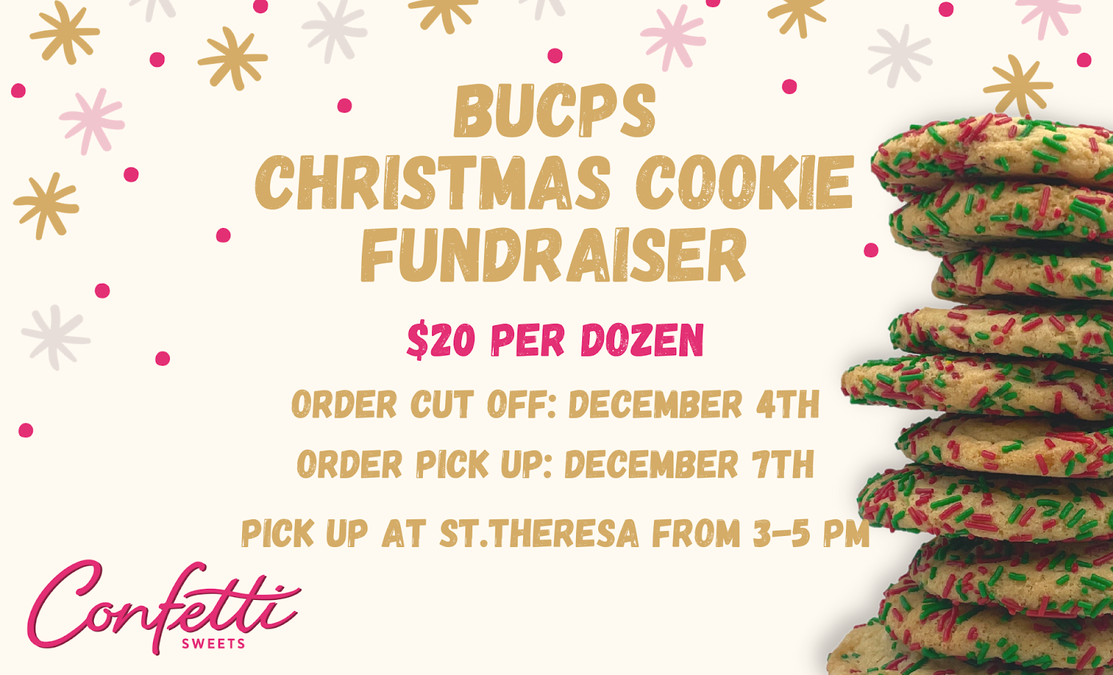 BUCPS Christmas Cookie Order Form