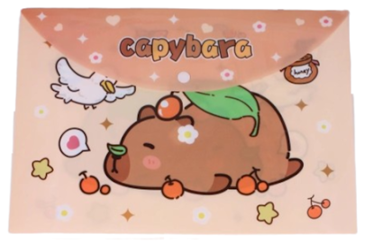 Button folder - Sleeping Capybara $1.20