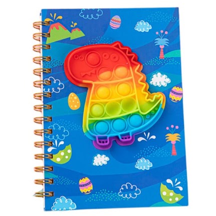 A5 Pop it note book - Dino $2.28