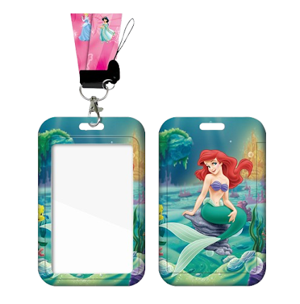 Card holder & lanyard - Ariel $2.20