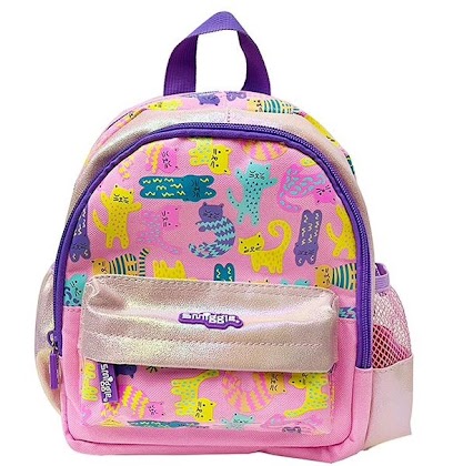 Smiggle Toddler Bag - C12 Pink Cats (RSP $44.95-54.95) GB Price $26.97