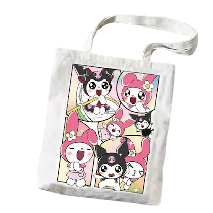 Tote Bag - Melody&Kuromi $4.88