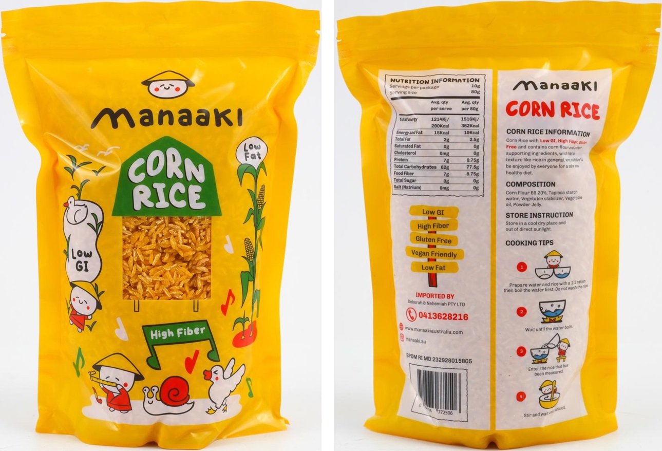 Grocery - Manaaki Corn Rice