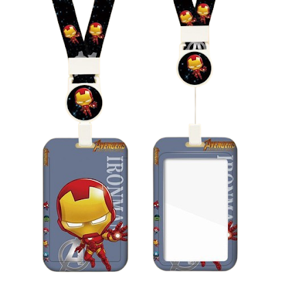 Card holder & lanyard - Ironman $2.20