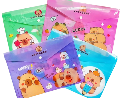 Button folders (Set of 4) - Capybara $4.20