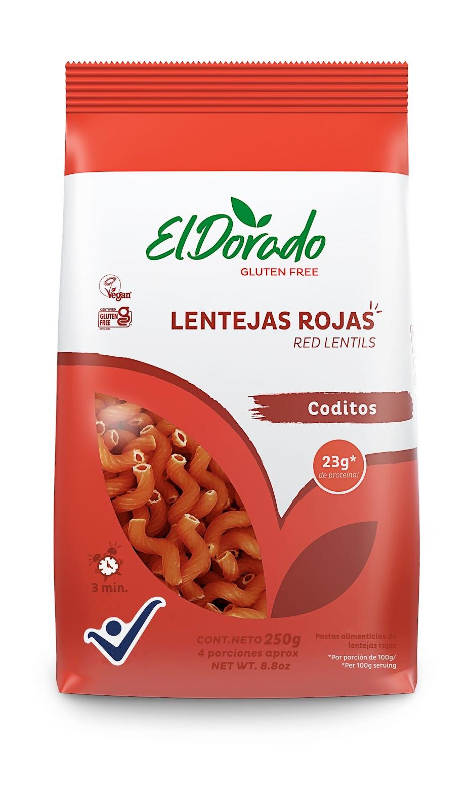 Pasta de Lentejas Coditos 250g (Red Lentils)