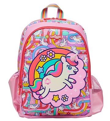 Smiggle Preschool Bag - A43 Pink Unicorns (RSP $54.95-72.95) GB Price $32.95