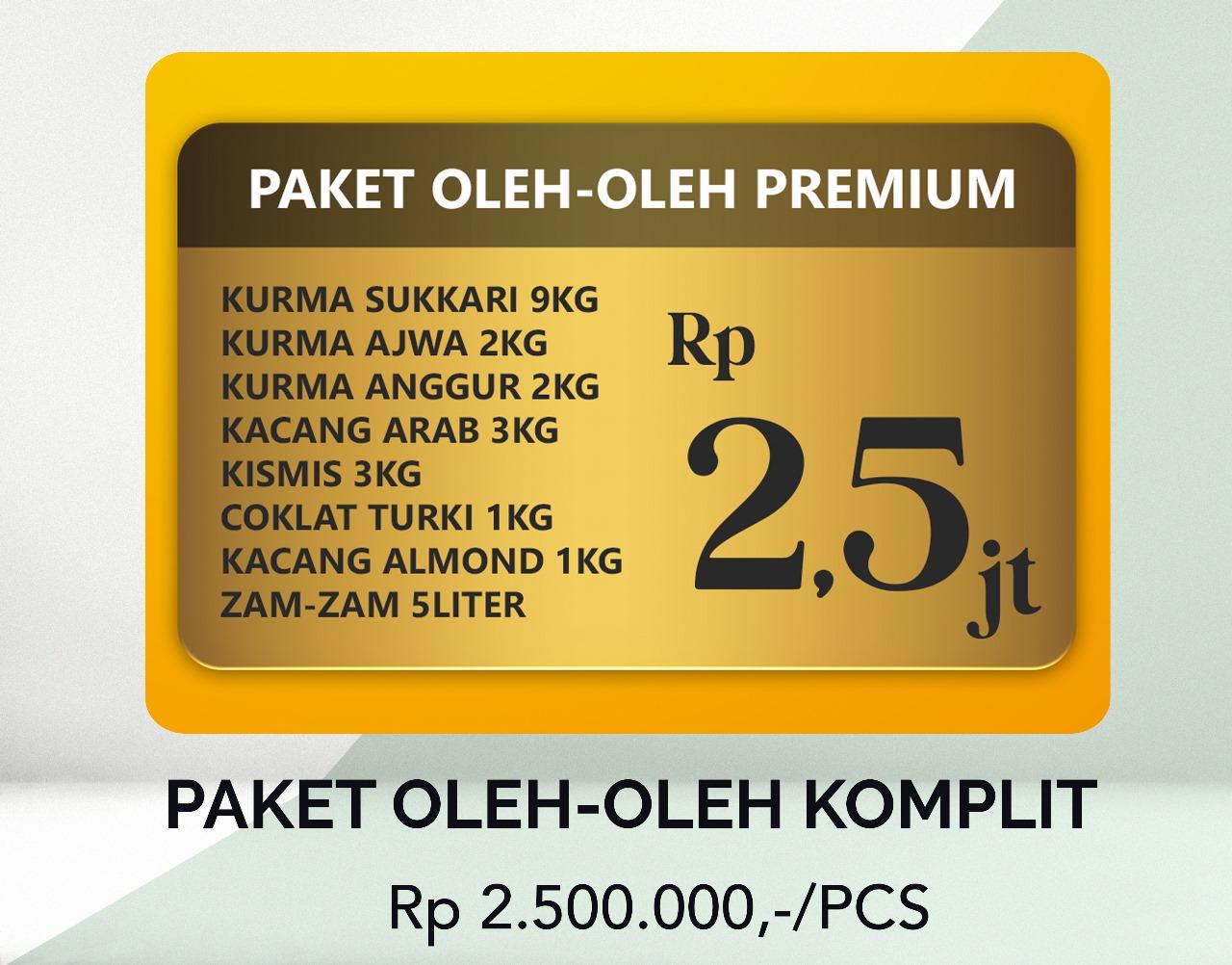 PAKET KOMPLIT 2,5 JUTA / PCS