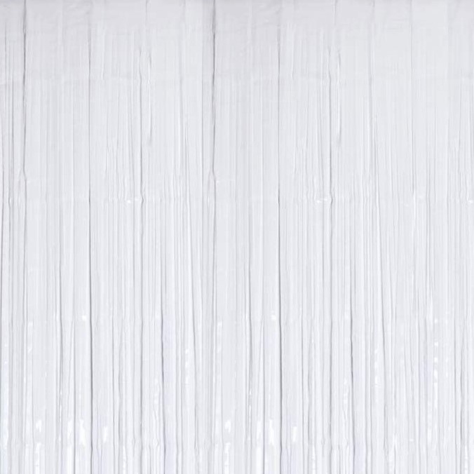 White Foil Curtains