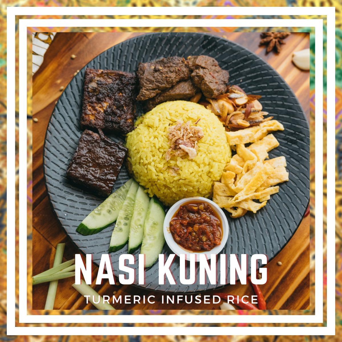 Enjoy Mie - Nasi Kuning Komplit