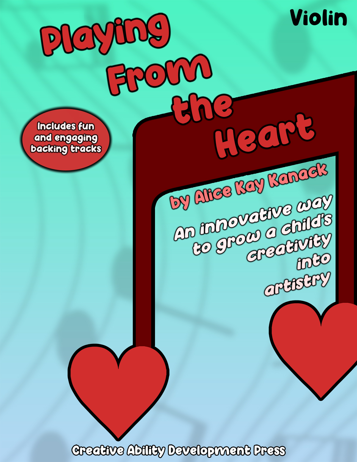 Playing From the Heart VIOLIN (Digital Download)