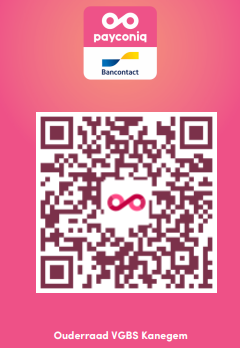 Scan alvast de QR code voor een vlottere betaling (IBAN wordt op de volgende pagina vermeld)