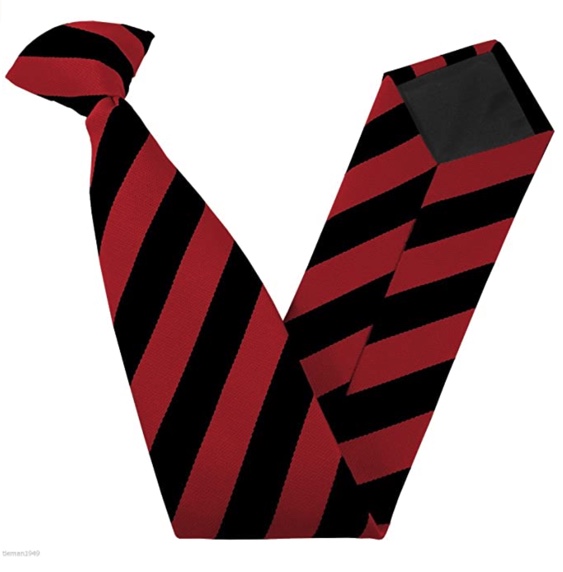 Boys Red /Blue Stripe Tie